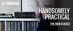 The Yamaha R-N303 Network Hi-Fi Stereo Receiver is Groomed to Deliver on Sound and Style